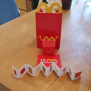 Lil McDonald's Miniature Happy Meal Box